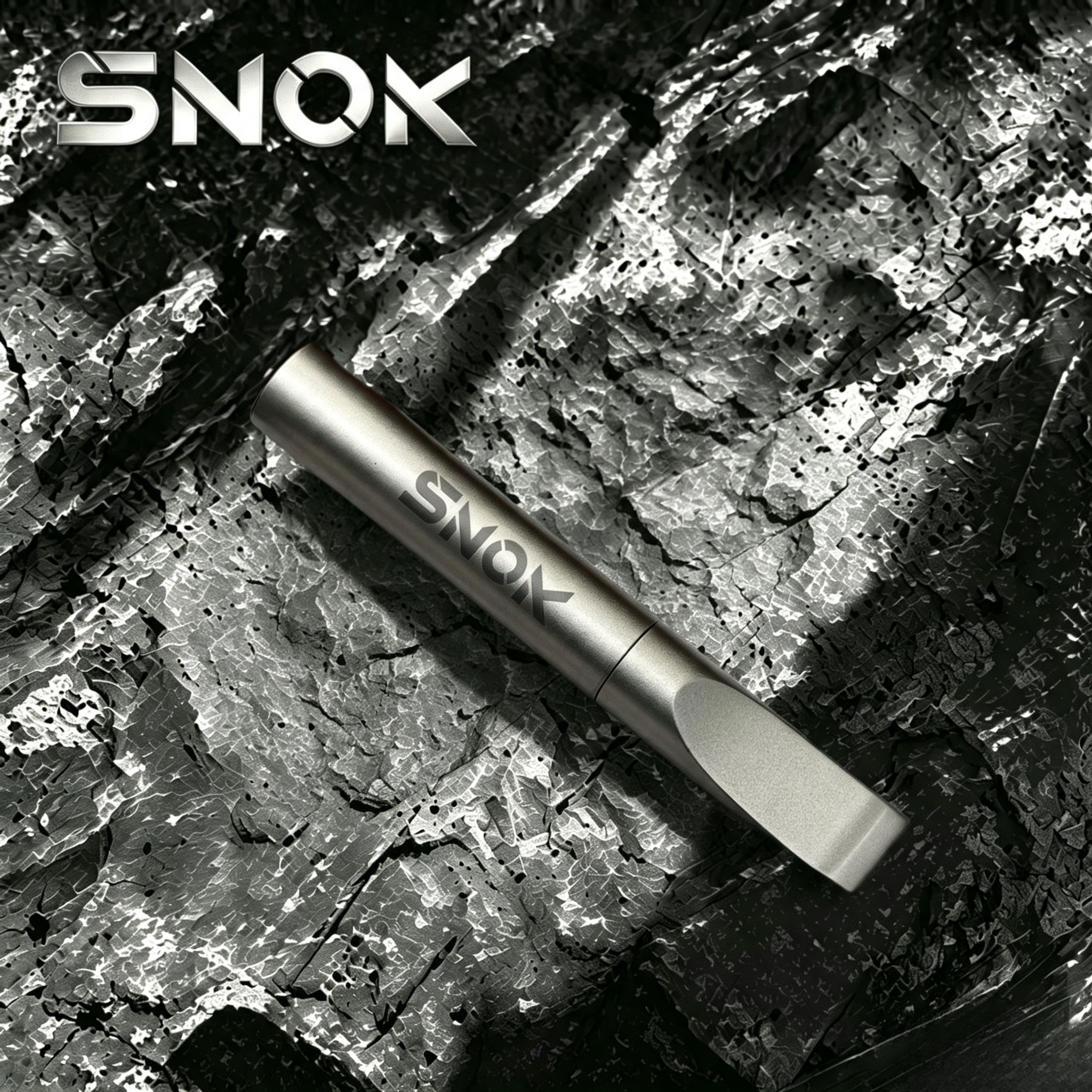 SNOK Hong Kong Pure Titanium Reusable Cigarette Filter Tip, Washable 3‑in‑1 for Regular Medium Slim Cigarettes Men Premium