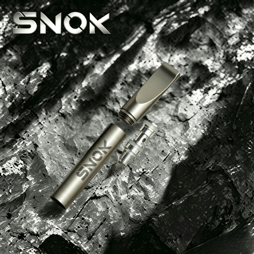 SNOK Hong Kong Pure Titanium Reusable Cigarette Filter Tip, Washable 3‑in‑1 for Regular Medium Slim Cigarettes Men Premium