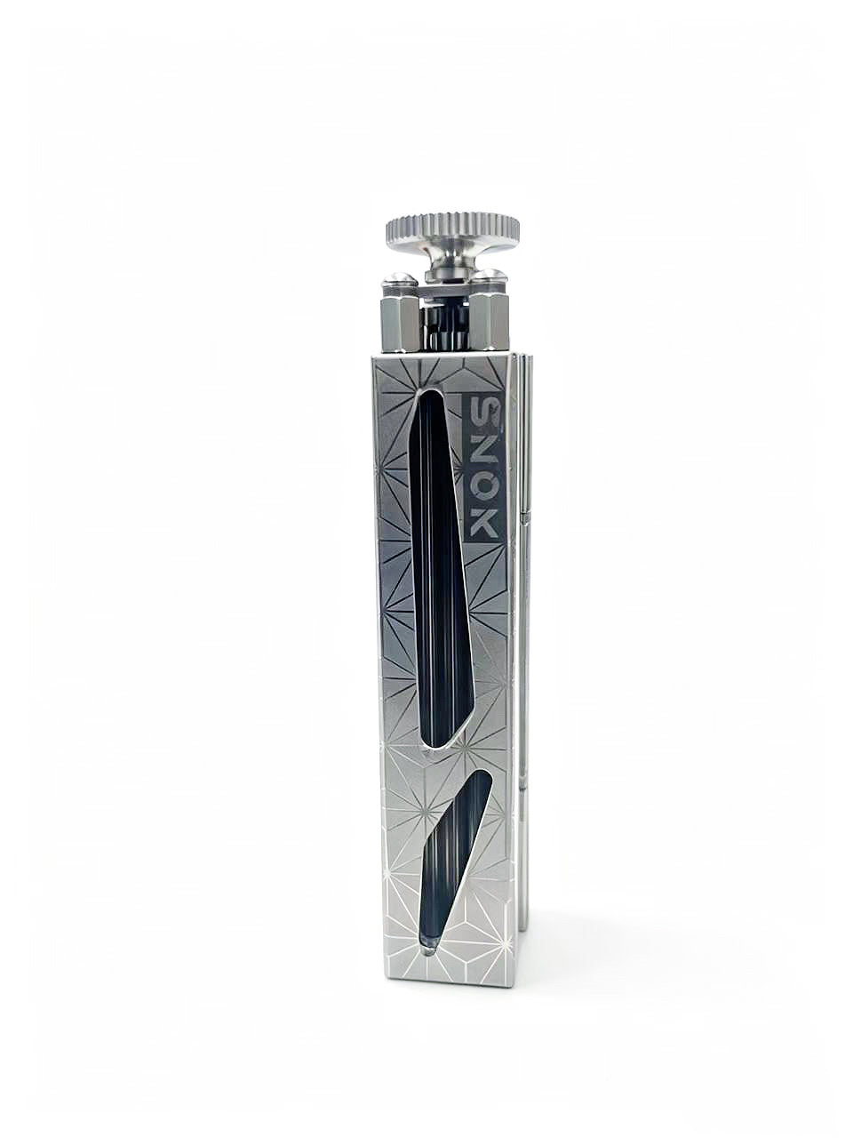 SNOK Titanium Alloy Cigarette Rolling Machine 6*70mm - Premium Portable Vintage Handheld Cigarette Roller with Smooth Output & Durable Precision Structure